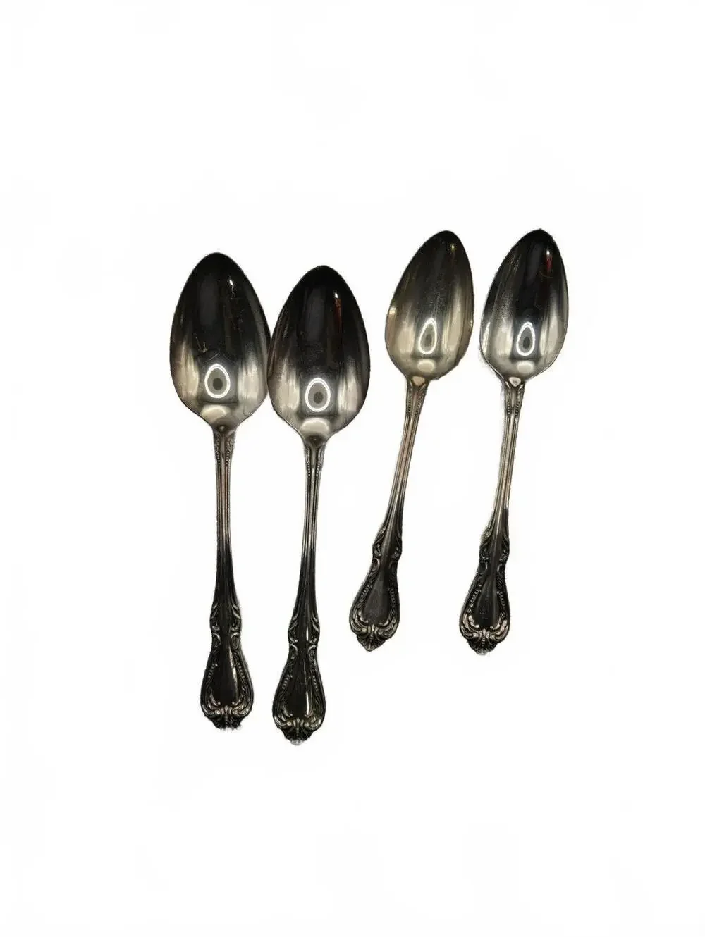 Wm A Rogers Oneida Silver Overlaid 21 Piece Chalice Harmony Flatware Set unused